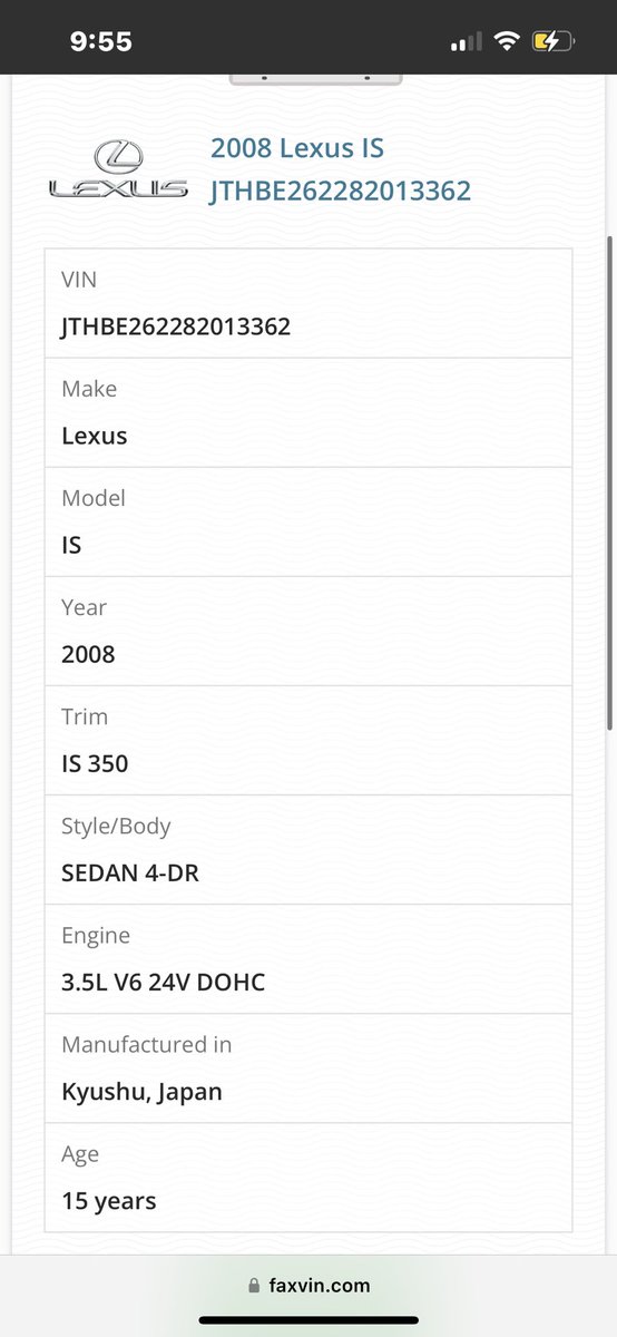 AshLou04's tweet photo. @AMBERAlert This is the car, it’s an IS350. https://t.co/Co0qDw1lx2
