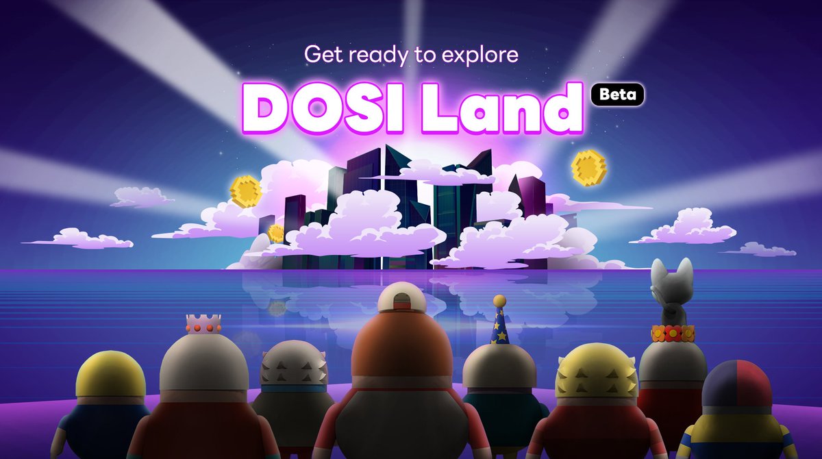 📢Get ready to explore DOSI Land(beta) - discover the new experience!

DOSI Land(Beta) will be opening every week with 🚀3,000 LINK(LN) 🚀!

Want to know more on weekly prize only for DOSI Citizens? Click the link below and find more on the LN Prize!
👇
lin.ee/cj13lE0/qbko