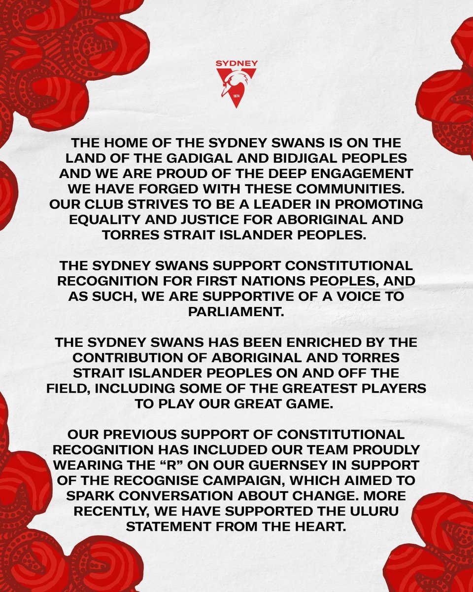 Sydney Swans tweet media