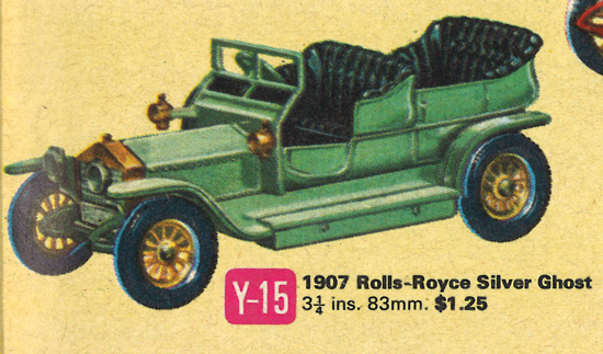 Classic #Matchbox time...1967 Y-15 1907 Rolls-Royce Silver Ghost