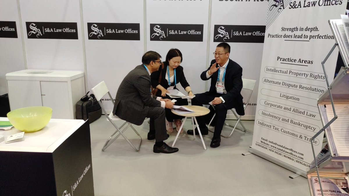 SandALawOffices's tweet photo. "Unleash the Power of Trademarks: Protect, Innovate, and Thrive!" @SandALawOffices welcome the esteemed audience at booth #K04 at the @INTA  Annual Meeting 2023.

We eagerly anticipate the opportunity to engage with you at our booth #K04!

#intellectualproperty #INTA2023 https://t.co/hSMgEiOSG1