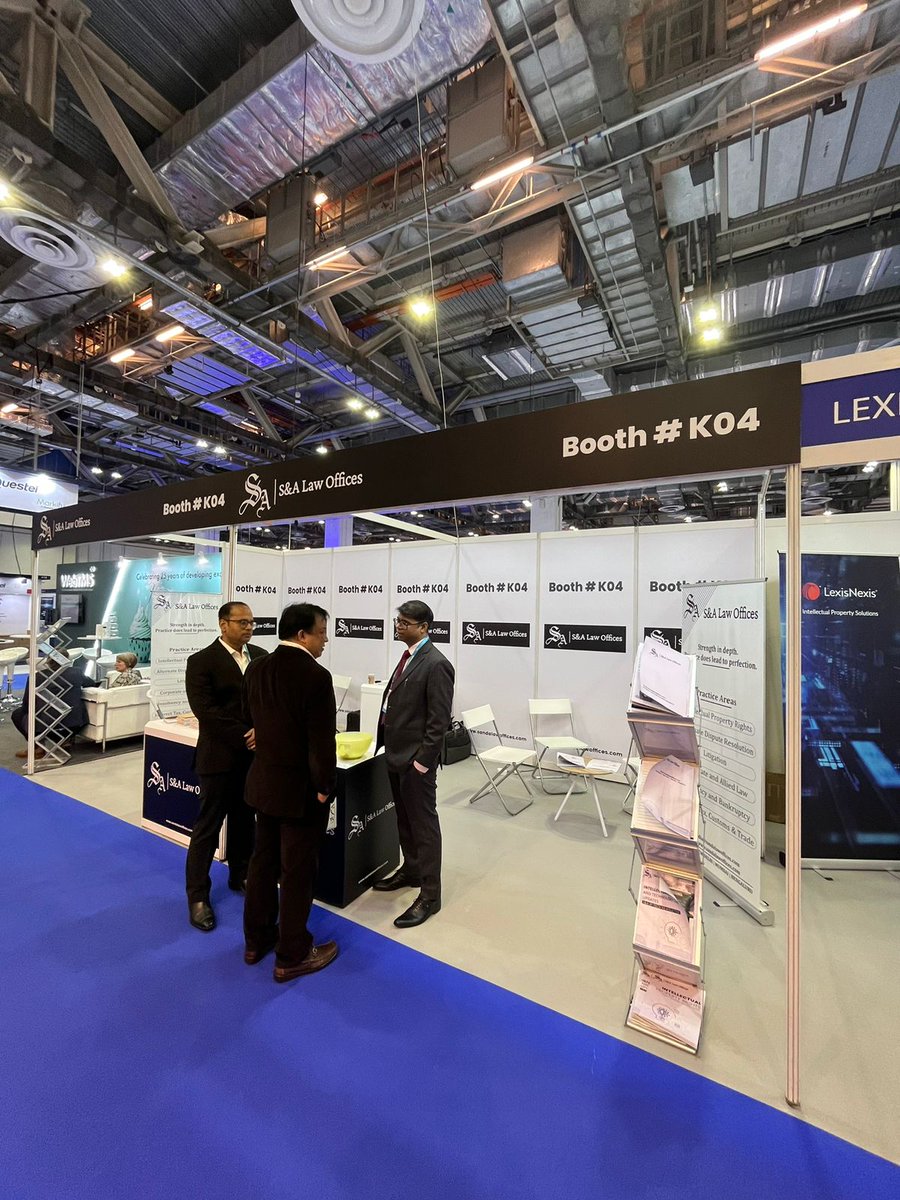 SandALawOffices's tweet photo. "Unleash the Power of Trademarks: Protect, Innovate, and Thrive!" @SandALawOffices welcome the esteemed audience at booth #K04 at the @INTA  Annual Meeting 2023.

We eagerly anticipate the opportunity to engage with you at our booth #K04!

#intellectualproperty #INTA2023 https://t.co/hSMgEiOSG1