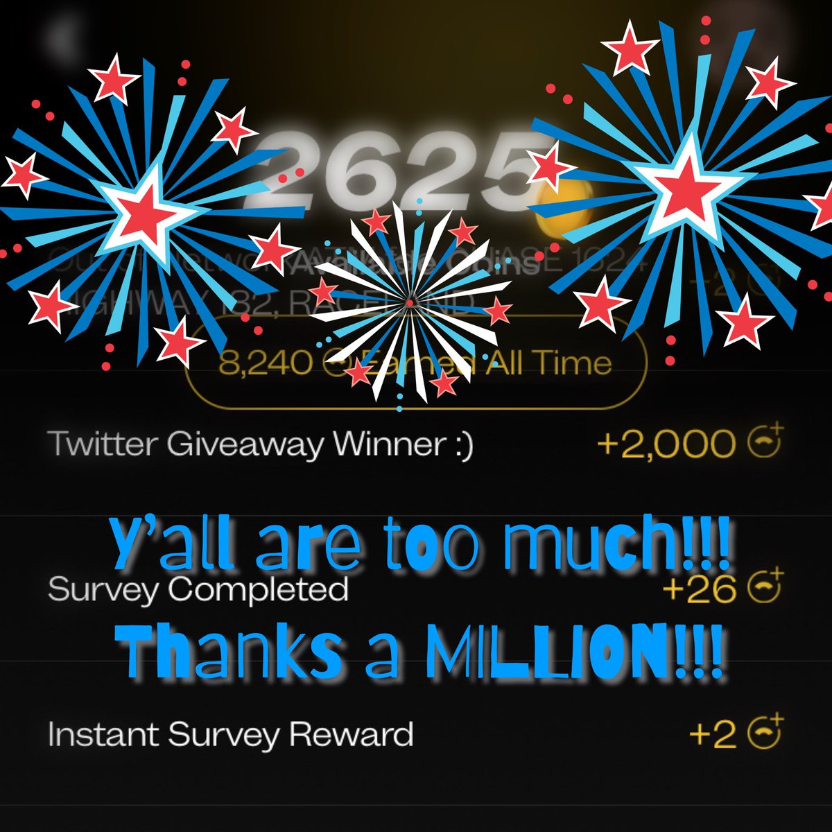 GumboDuJour's tweet photo. @bridgemoneyapp
Seriouslyโฆyโall are too much!!! My sincere thanks and appreciation!!! #downloadTHEapp #BridgeMoney #GetYourCoins #FeelTheLove https://t.co/pFB0PqOC6X