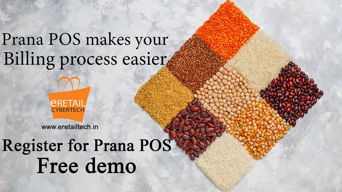 Prana POS makes your billing easier. Register for Prana POS.Try for free now.
Click the Link to Register: eretailtech.in/cloud-point-of…
WhatsApp Enquiry: wa.me/919154242260
#eRetailcyberetchpvt #prana #pranabillingsoftware #pos #pointofsale #cloudpos #cloudpointofsale