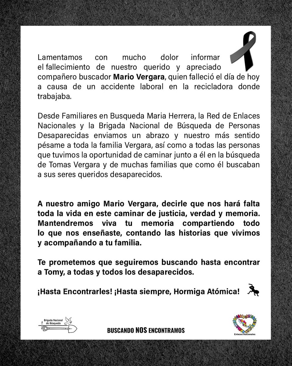Brigada Buscándol@s tweet media