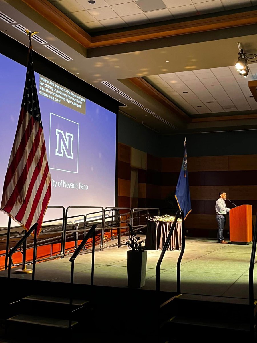 DFS Assistant Director, Manuel Ortiz, shared an inspiring story as the keynote speaker at tonight’s WCSD Multicultural Senior Recognition Ceremony. Congratulations to all of the 2023 high school graduates! #DFSFamily #FirstGen #WeAreWCSD #UNRCoEHD