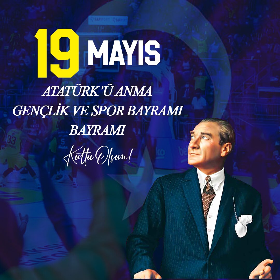 19 Mayıs Atatürk’ü Anma Gençlik ve Spor Bayramımız kutlu olsun 🇹🇷🫶

#Günaydın
 #19MAYIS1919 #AtatuerkueAnmaGenclikveSporBayramı
#19MayısGenclikveSporBayramı