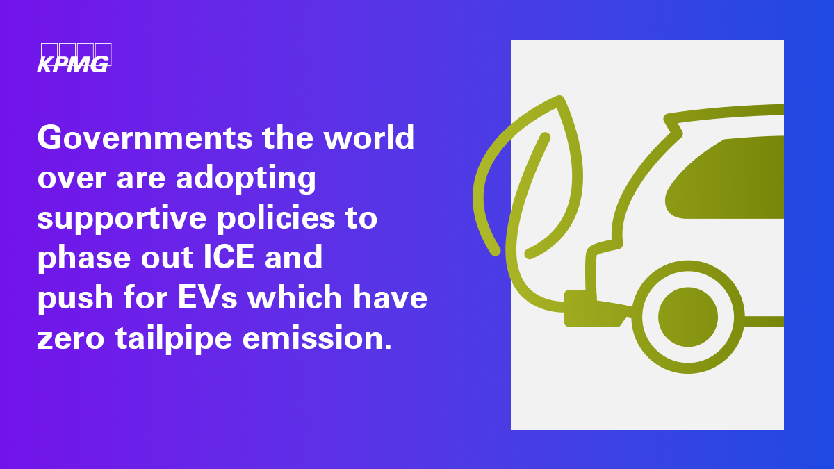 #Roadtransport has been a major contributor to #climatechange, accounting for over 16% of global emissions. The role of #transportdecarbonisation in global #climateaction is gaining attention social.kpmg/dfpl33 | #EVs