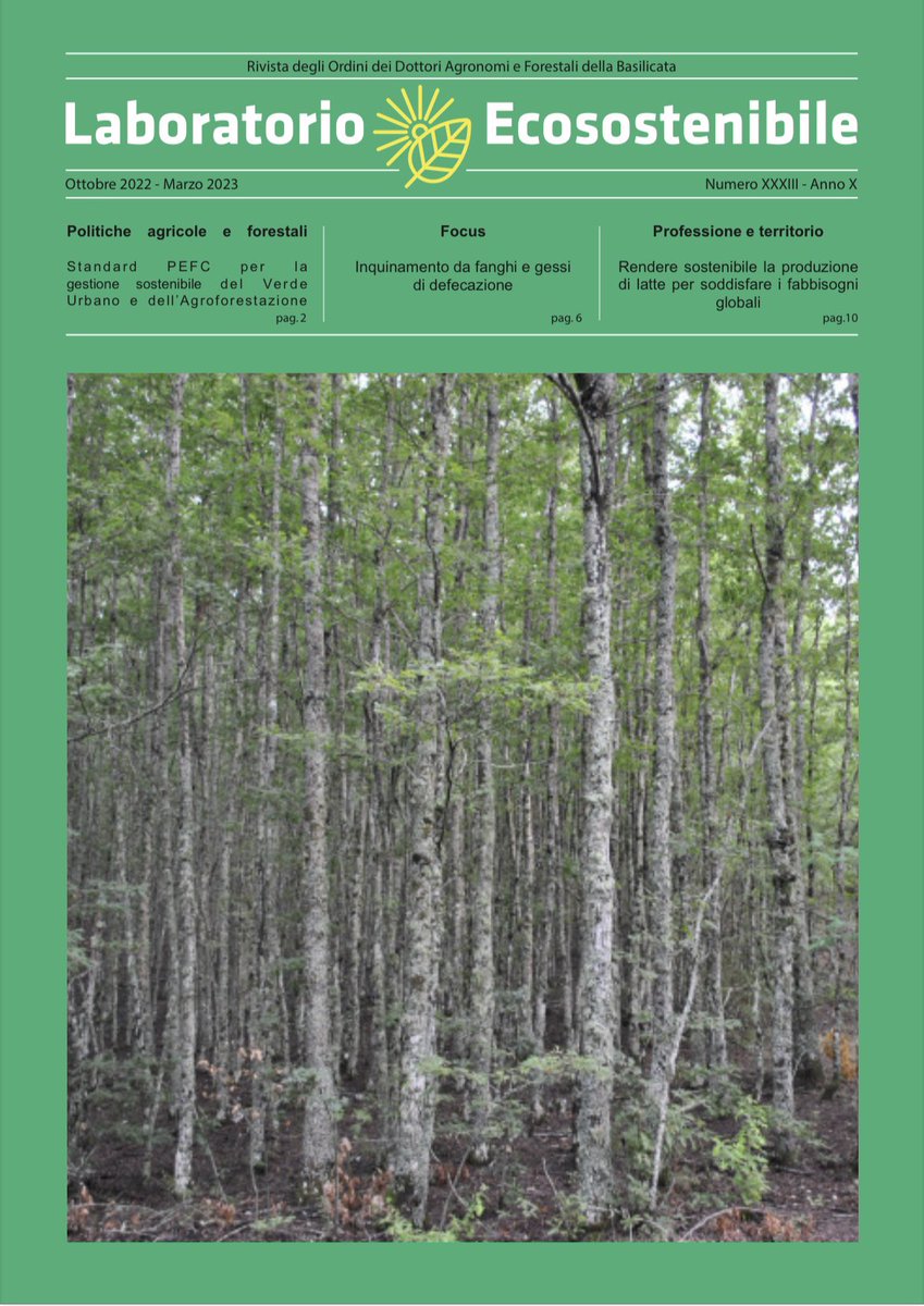 Il nuovo numero di Laboratorio Ecosostenibile