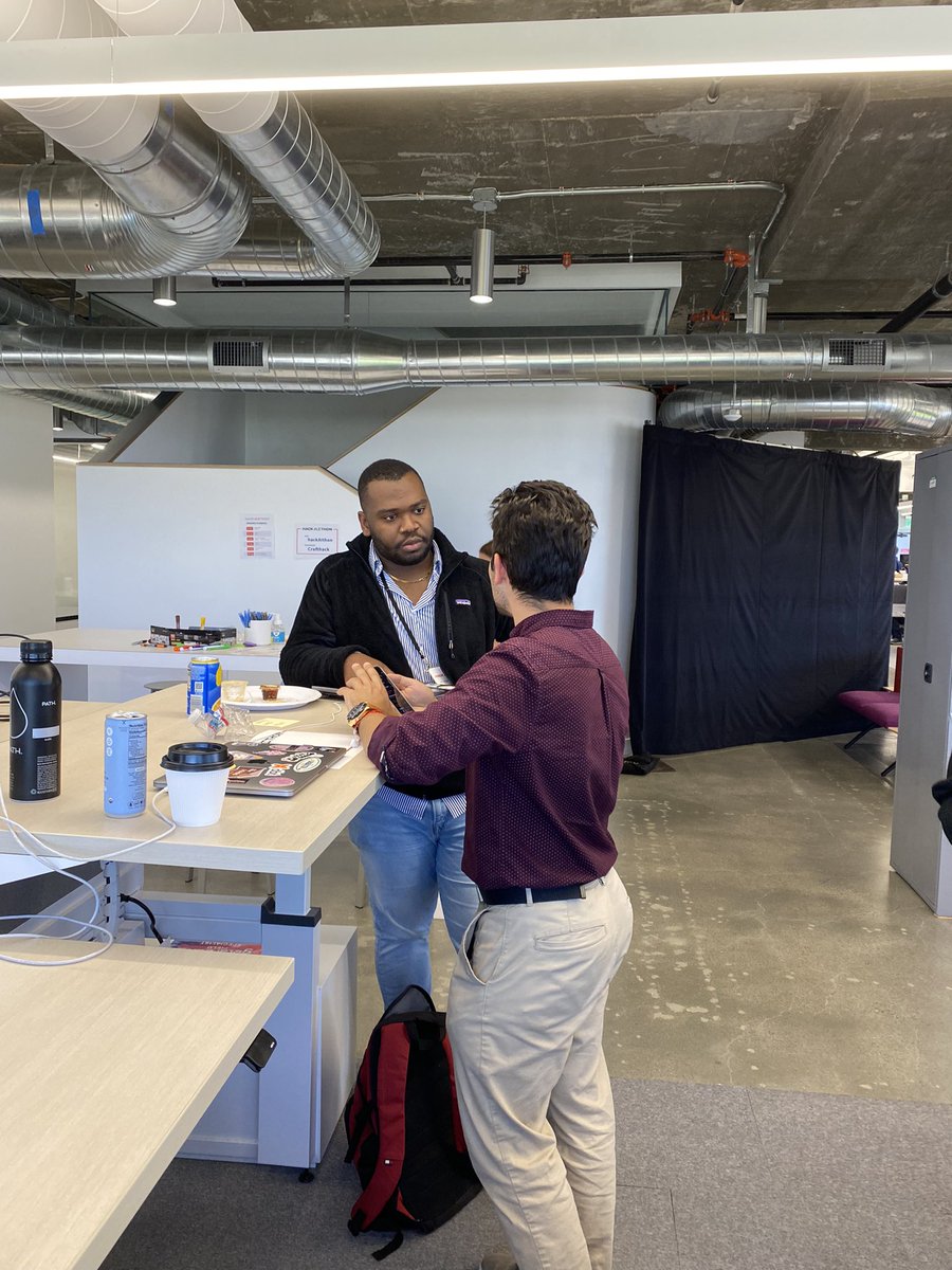 thisisanhle's tweet image. @craft_ventures last day at #hackaithon