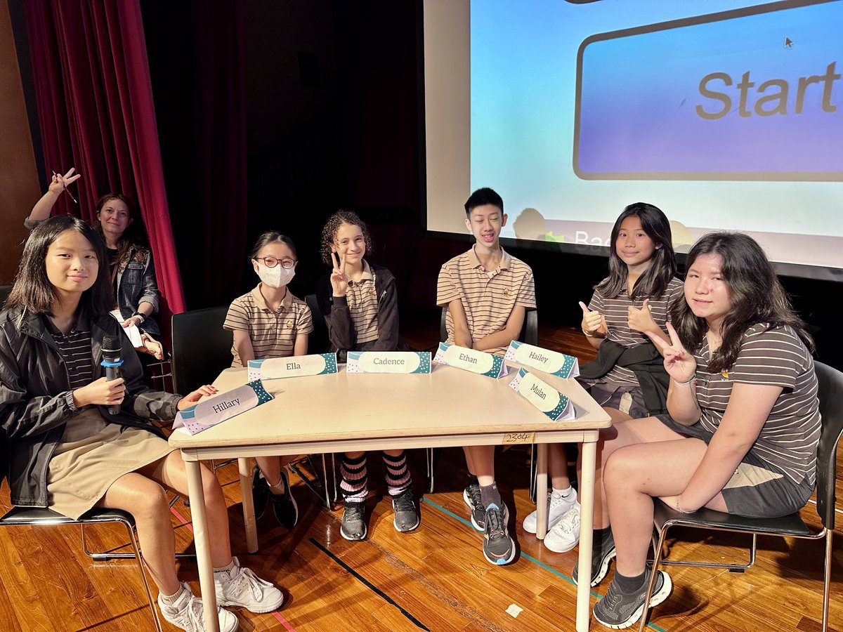 RCHKschool's tweet photo. Congratulations to our RCHK Secondary Battle of the Books team! In addition to two perfect rounds, we were placed 2nd among ESF schools and 5th among 30 private and international schools. Well done BoBers!

#wearerchk #battleofthebooks #lovereading #books #stories #storytelling https://t.co/4ge9osBeu1