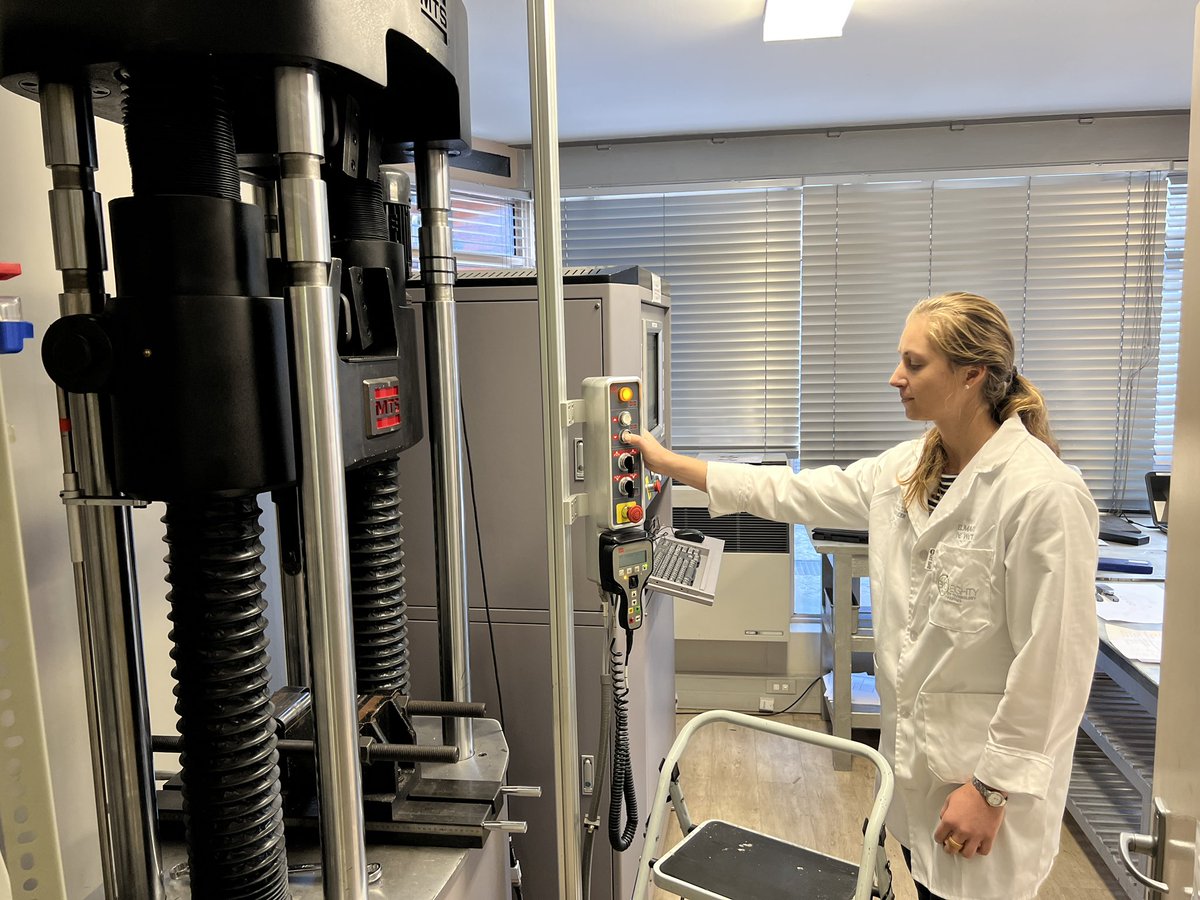 OneEightyIES's tweet photo. One Eighty Engineer Elmari de Wet monitoring a tensile test in one of our labs.
Tensile Testing is one if the many metallurgical tests for which we are ISO 17085:2017 accredited. 
#engineering #engineer #materialsscience #materialsengineering #materialsengineer #metallurgy https://t.co/Gf4drHDT27