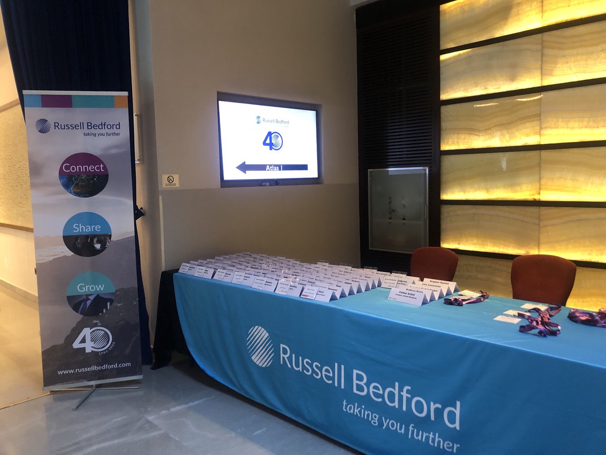 RussellBedford's tweet photo. The excitement is mounting ahead of Russell Bedford's International Tax &amp; EMEA Conference in Bucharest, Romania! We are ready to go and looking forward to another energetic conference, with insights from a host of excellent speakers! #rbibucharest23 #takingyoufurther https://t.co/R8PYiqVXIU