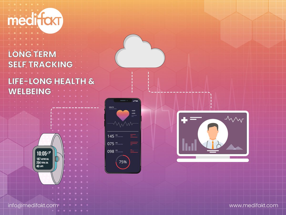 medifakt's tweet photo. Do you know the benefits of #selftracking for your #health?
Take control of your own health by leveraging #technology to #track and #analyze your #healthdata.
With access to #realtime information about your lifestyle choices and #health metrics, you can make informed decisions to improve your #wellbeing
It's all about being #proactive and #datadriven in managing your health!
#quantifiedself #DIYhealth #healthtech #wellnessjourney