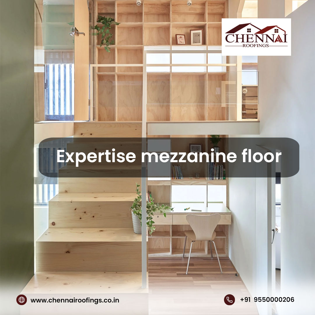 Mezzanine Floor Roofing in Chennai - Dhanamroofing offer a customizable designs, increased space, and cost-effective solution.

dhanamroofings.com
 9176100687

#Mezzainefloor #Dhanamroofingmanufacturer #Roofingmanufacturers #roofingcontractors #dhanamroofsheet