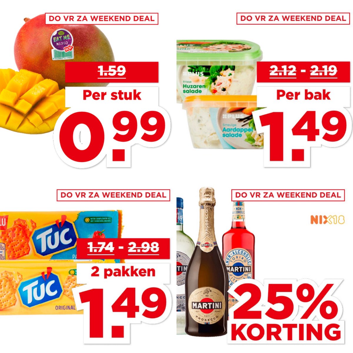Zonnige Weekend Deals van PLUS Teeuw op het <a href="/Europaplein4142/">Europaplein Leerdam</a> 🌞‼️