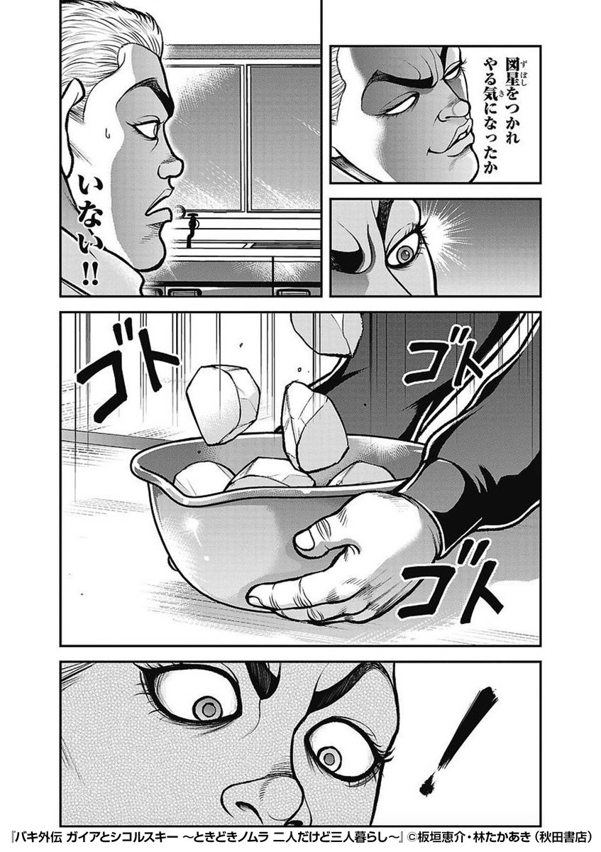 バキ外伝 ガイアとシコルスキー ～ときどきノムラ 二人だけど三人