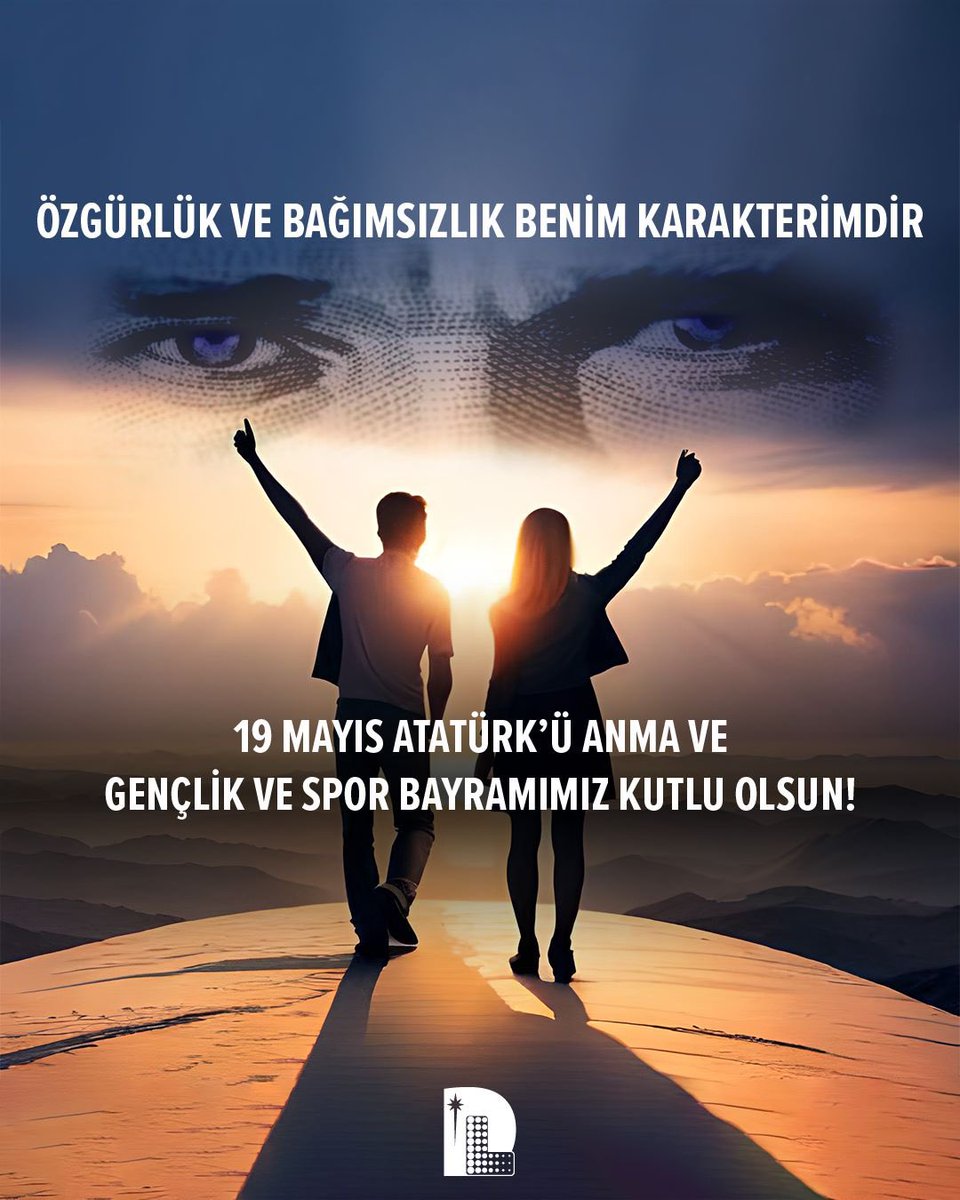 Özgürlük ve bağımsızlık benim karakterimdir! - Gazi Mustafa Kemal Atatürk

19 Mayıs Atatürk’ü Anma, Gençlik ve Spor Bayramımız kutlu olsun! 🇹🇷

#19MayısAtatürküAnmaGençlikveSporBayramı #19Mayıs #MustafaKemalAtatürk 
#DüzenLaboratuvarı