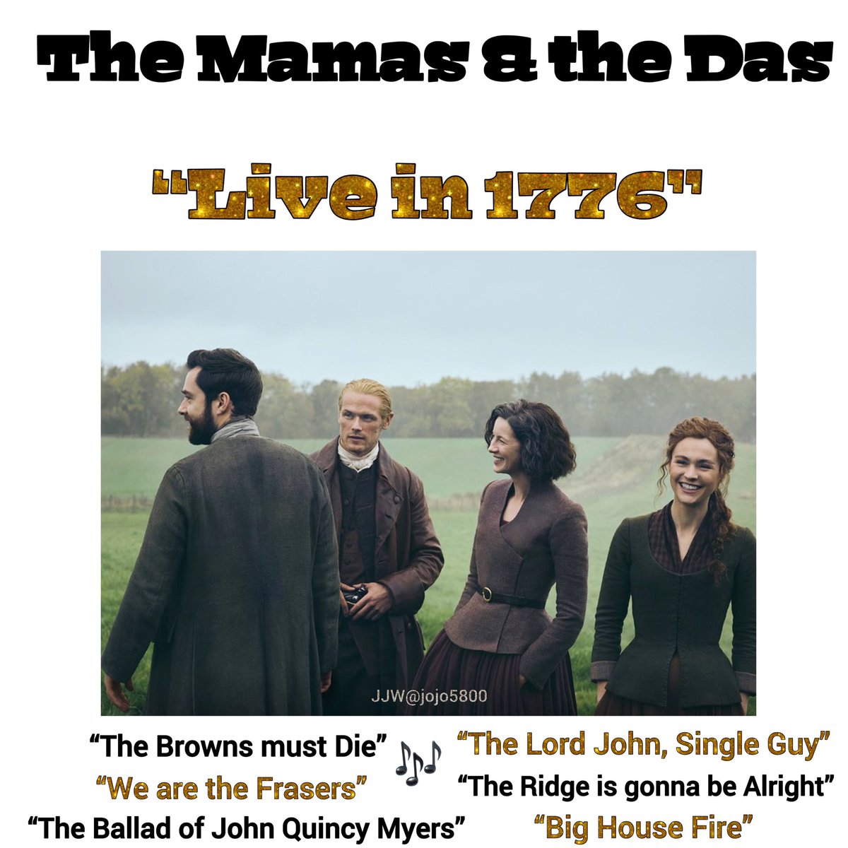 #themamasandthedas #cd #music 
#livein1776 
<a href="/SamHeughan/">Sam Heughan</a> <a href="/caitrionambalfe/">Caitríona Balfe</a> <a href="/RikRankin/">Richard Rankin</a> <a href="/SophieSkelton/">Sophie Skelton</a> <a href="/Outlander_STARZ/">Outlander Universe</a> <a href="/TallShipProds/">Maril Davis</a> <a href="/jodykchang/">jkc</a> <a href="/SekaAnita/">Seka Anita</a>
