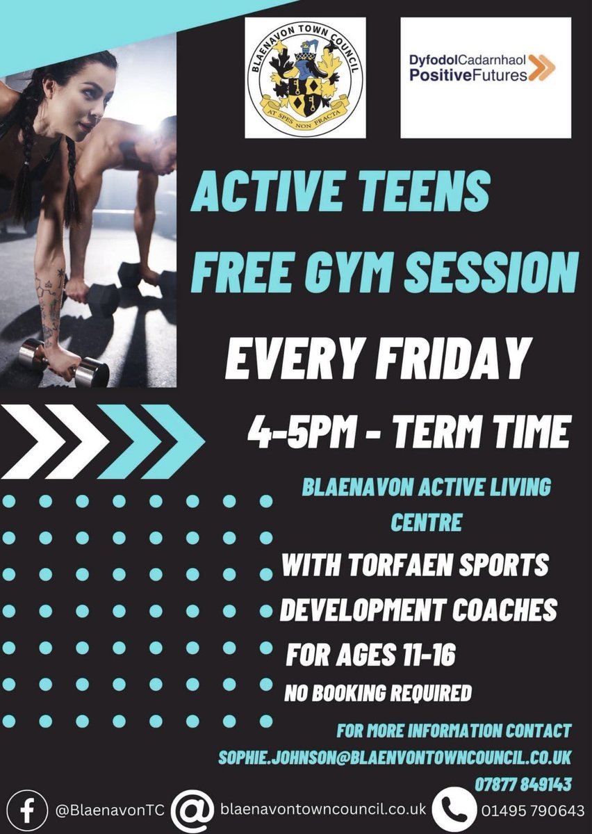 Every Friday during term time with @torfaensport Go along and get involved! @AbersychanSport 
#healthyconfidentindividuals 
#abercommunity