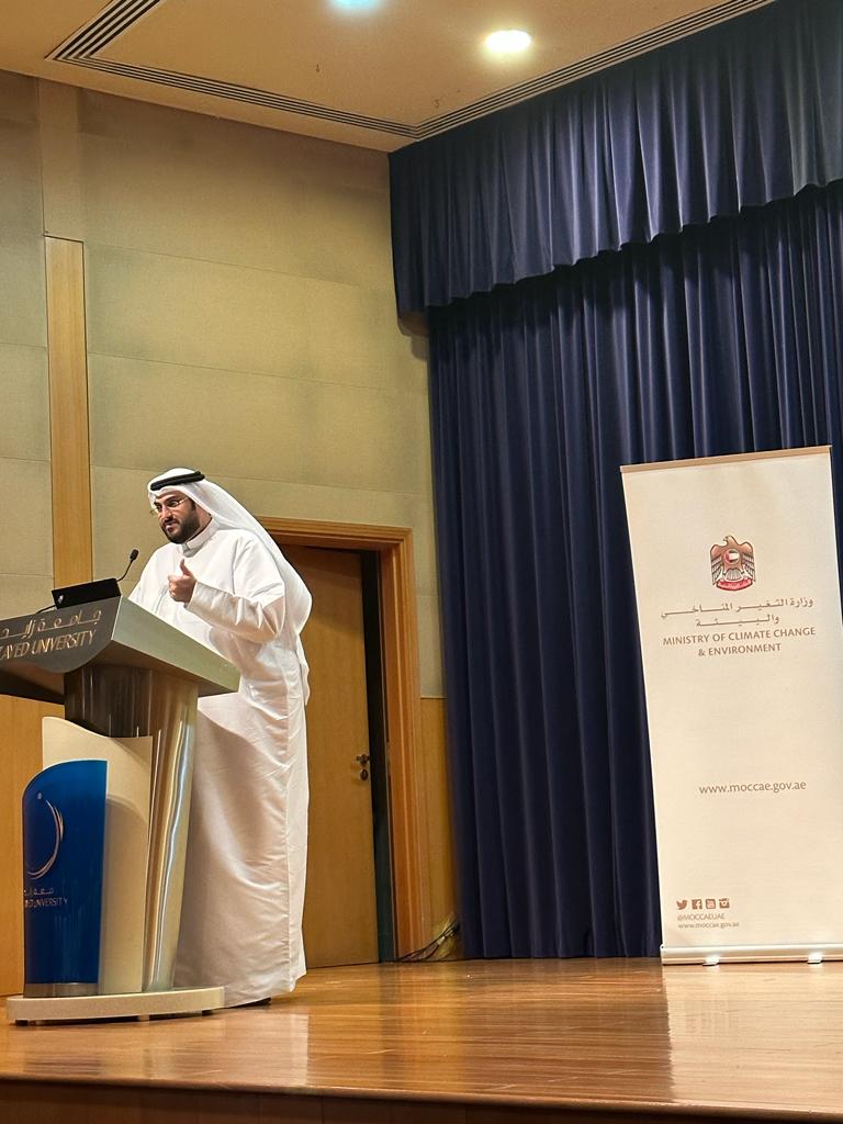 gggiuae's tweet photo. The #NAP Development Inception Workshop hosted by #MOCCAE was honored to have H.E Essa Al Hashmi, Dir. Mahamadou Tounkara from #GGGI, and H.E Majid Al Suwaidi from #COP28 underscored the imperatives of a NAP and emphasized urgency for concerted #ClimateChange action. https://t.co/ZijVuHsta0
