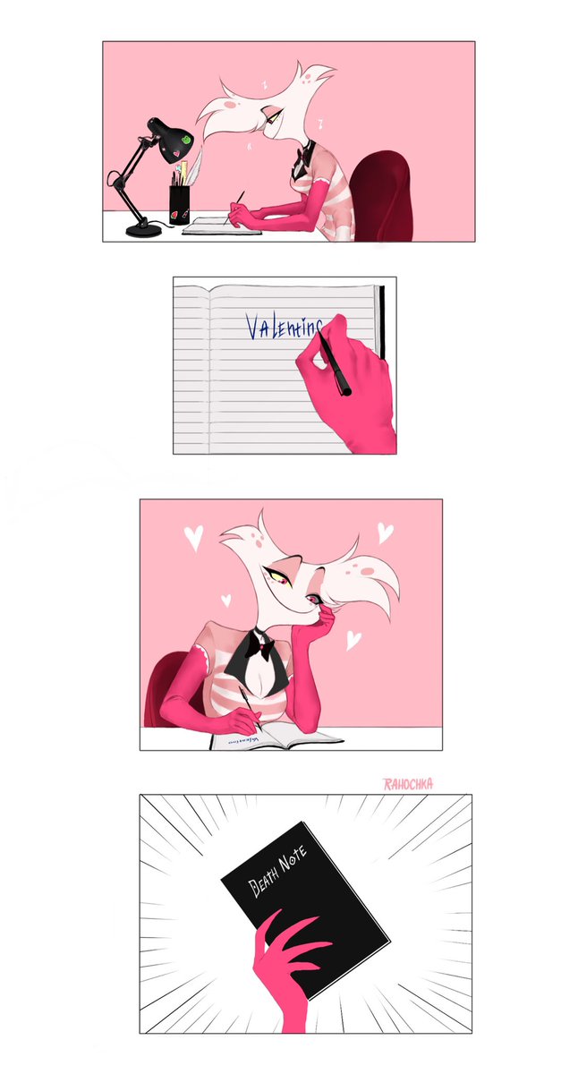 rahochka's tweet photo. 📓 he would have done just that if he had this note!
interesting.. What would happen if this note fell into the hands of other characters?
#hazbinhotel #HazbinHotelArt #HazbinHotelFanart #AngelDust #HazbinHotelAngelDust #fanart #artist #hazbinhotelmemes https://t.co/6G0UUxOafW