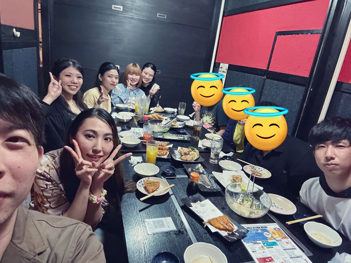 昨日19:00〜から第一回ご飯会でした🍚
今回は3人の新入生が来て下さいました〜!!

新歓イベント＆立て看はまだまだ継続していきます‼️
部員募集中です〜💃🕺
#社交ダンス
#ボールルームへようこそ
#春から鹿大