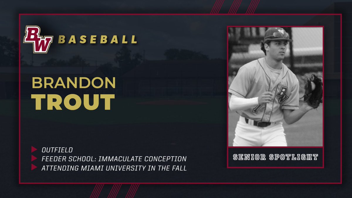 Baseball..Brandon’s favorite sport by far. Thank you Brandon!