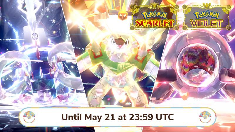 playpokemon's tweet photo. Great Tusk and Iron Treads are now appearing in Tera Raids across #PokemonScarletViolet, alongside Chesnaught with the Mightiest Mark! Gather your friends and take on these powerful Pokémon!

Great Tusk and Iron Treads➡️https://t.co/wlLX1jVJtQ
Chesnaught➡️https://t.co/OF9mDoWZ3A https://t.co/mnMAWzGrmr
