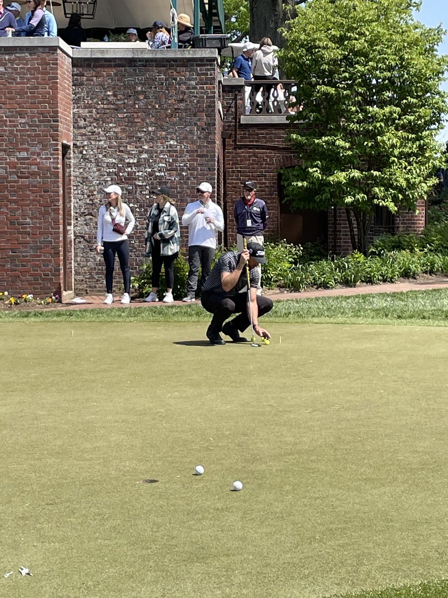 John Somers is in the clubhouse after posting a 76 in the opening round of the PGA Championship at Oak Hill! 

Somers carded four birdies today, highlighted by a two-putt birdie after driving the par-4 14th. He also made birdie on both par-5s. 

#PhoenixRising #ElonGolf #PGAChamp