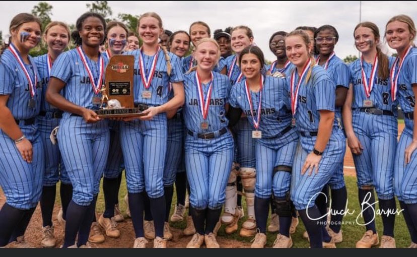 Proud of these girls. They battled all year. 4A State Runner Ups. 🥎 #PawsUp