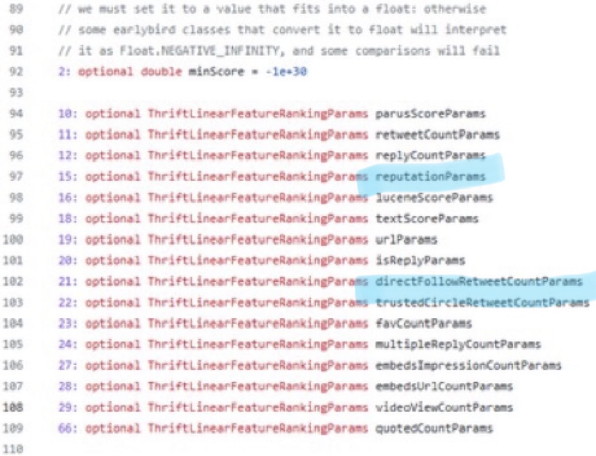 realtoriabrooke's tweet photo. BREAKING 🚨 @Twitter code reveals the platform is using an "OutOfNetworkReplyPenalty" that weighs significantly more than being a verified @TwitterBlue account.

The "OutOfNetworkReplyPenalty" reportedly makes you "VIRTUALLY INVISIBLE" even with a blue check mark.  It also keeps Retweets from gaining any traction, even if Retweeted by large accounts of 100k+ followers.

Reputation and social circle are also being used as means of ranking tweets in the feed. @The1Parzival