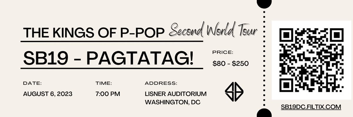 MarcoRawk's tweet photo. Come see #SB19 in their second world tour, #PAGTATAG, in WASHINGTON, DC featuring their newest record, #GENTO, available on all music platforms tomorrow!
Tickets: https://t.co/5tckVpqz6G
#SB19PAGTATAG
#SB19GENTO
#PagtatagWorldTourWashingtonDC #DMVATin @US_ATIN @SB19Official https://t.co/YI7DOnYema