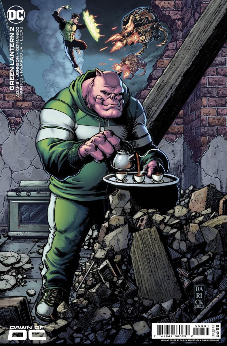 EmeraldEnthusi1's tweet image. Oh yes. GIMME. #GreenLantern #DCComics #Kilowog