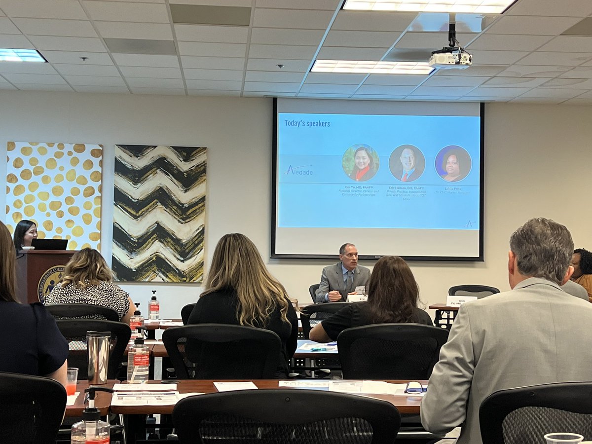 KimYuMD's tweet photo. Thank you @SBCMS @CMAdocs for a fantastic time at SBCMS and inviting us to share how #ValueBasedCare is making a difference for practices, community health centers and residency programs in California! #WithPrimaryCare #ForPrimaryCare @AledadeACO https://t.co/5qQoIBaiT3