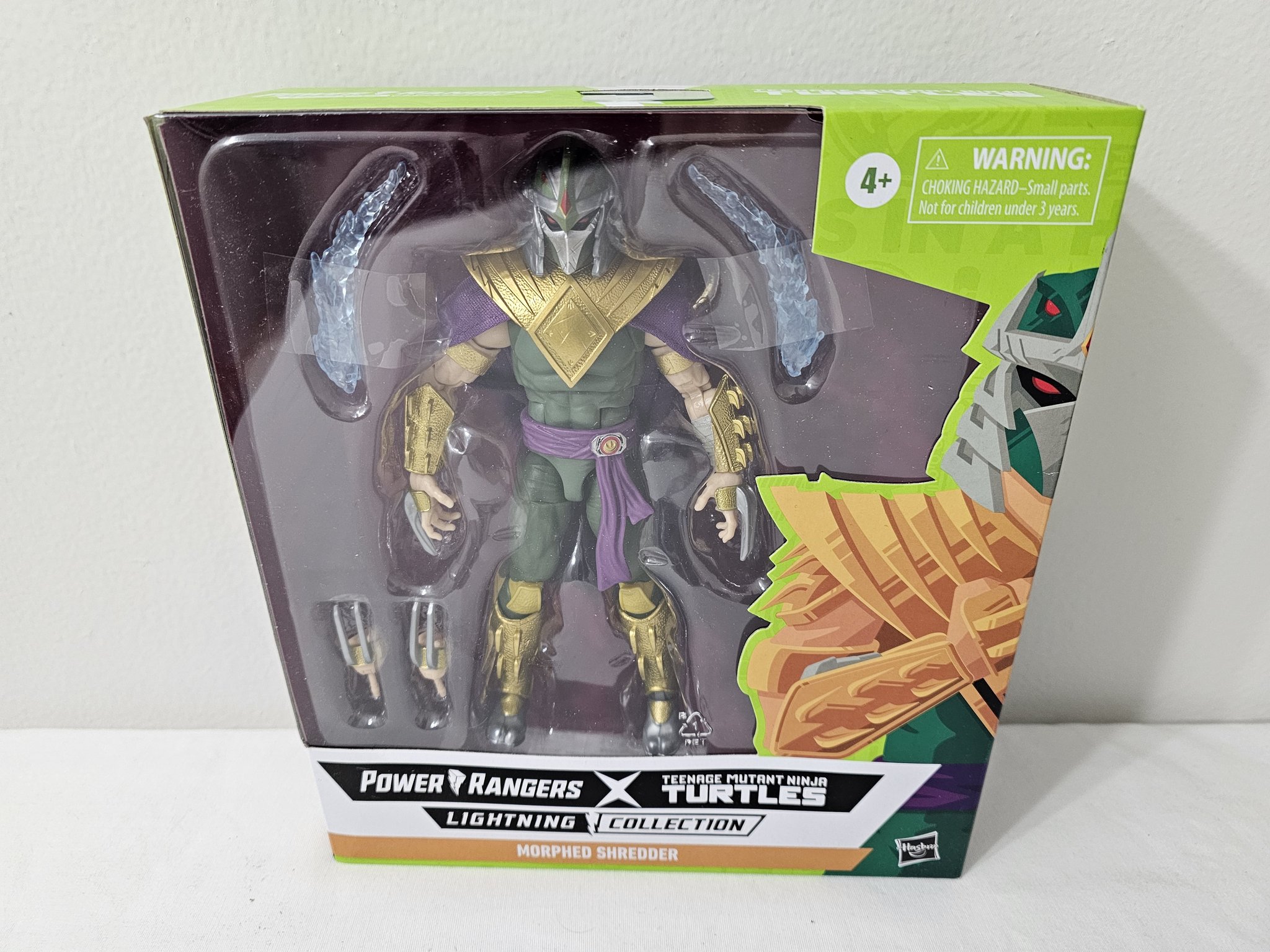 Power Rangers X Teenage Mutant Ninja Turtles Lightning Collection Morphed  Shredder Green Ranger Action Figure