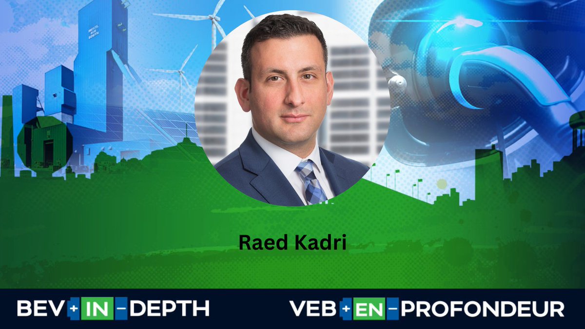 We are thrilled to announce <a href="/Raed_Kadri1/">Raed Kadri</a> , Vice President of Strategic Initiatives and Head of <a href="/OVINhub/">OVINhub</a> will be joining us on May 31 at the 
BEV In-Depth conference. 
For complete conference details, check out our website at bevindepth.ca