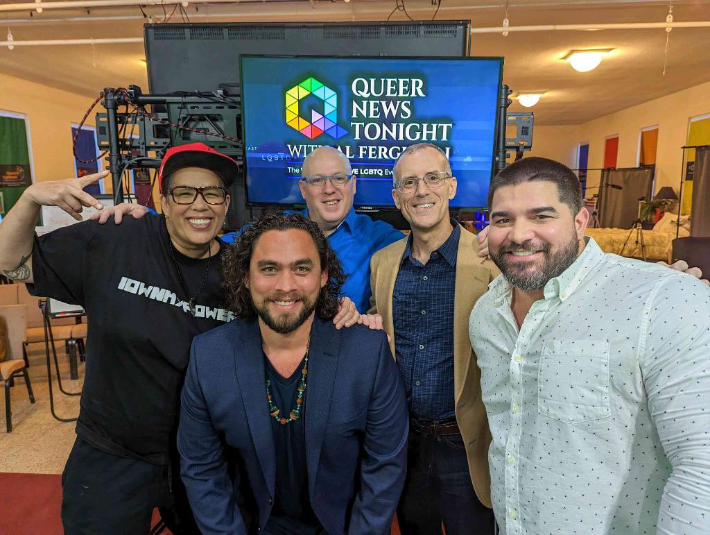 UnleashedLGBTQ's tweet image. Thank you for having me as a guest anchor on Queer News Tonight! Insightful discussions about LGBTQ+ world news events with some very intelligent members of our community. #queernewstonight #unleashedlgbtq #ftlauderdale #AppleTV #ROKUTV #amazonfiretv