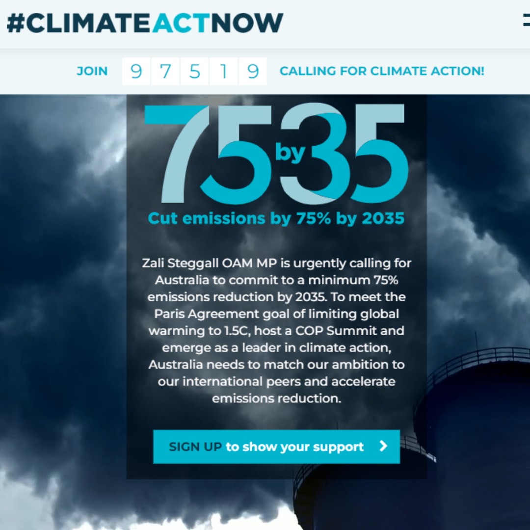 Fantastic Forum with <a href="/GriffithSaul/">Saul Griffith</a> <a href="/climatecouncil/">Climate Council</a> <a href="/cleannrgcouncil/">Clean Energy Council</a> &amp; <a href="/TimBuckleyCEF/">Tim Buckley</a> discussing how to turn Aust from a laggard to a leader in climate action. We need to ramp up our actions urgently. I'm  calling for #75x35. #auspol #climateactnow climateactnow.com.au