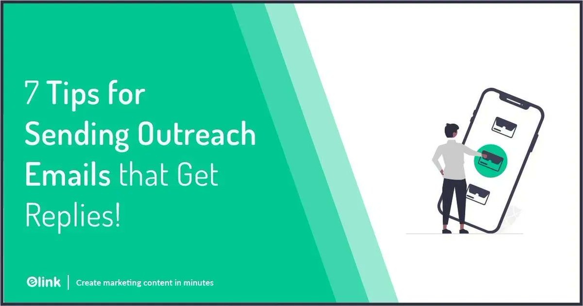 Struggling to get a response? 🤷‍♂️ Elink.io's blog on outreach emails has all the tricks you need!🔍
buff.ly/41EwTFA 
📧 #EmailTips #Elinkio #BoostYour