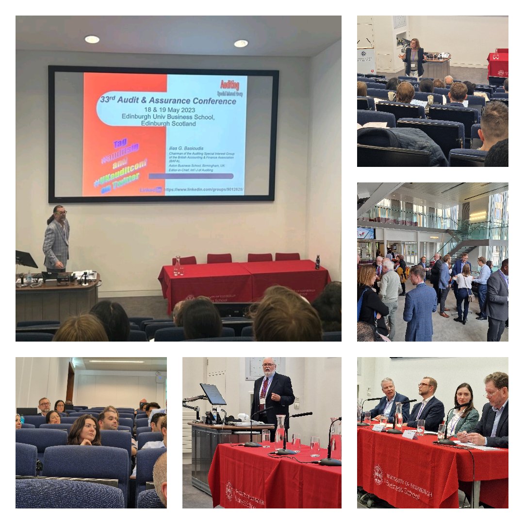 Fantastic range and relevance of presentations and panels in Day 1 of 33rd Audit &amp; Assurance Conference of <a href="/BAFA_UK/">BAFA UK</a> in <a href="/EdinburghUni/">The University of Edinburgh</a>
<a href="/CEPS_thinktank/">CEPS ThinkTank</a> @FRCnews <a href="/ICASaccounting/">ICAS</a> <a href="/AstonBusiness/">Aston Business School</a> 
#auditsig #UKauditconf #research #ResearchPapers #Auditing