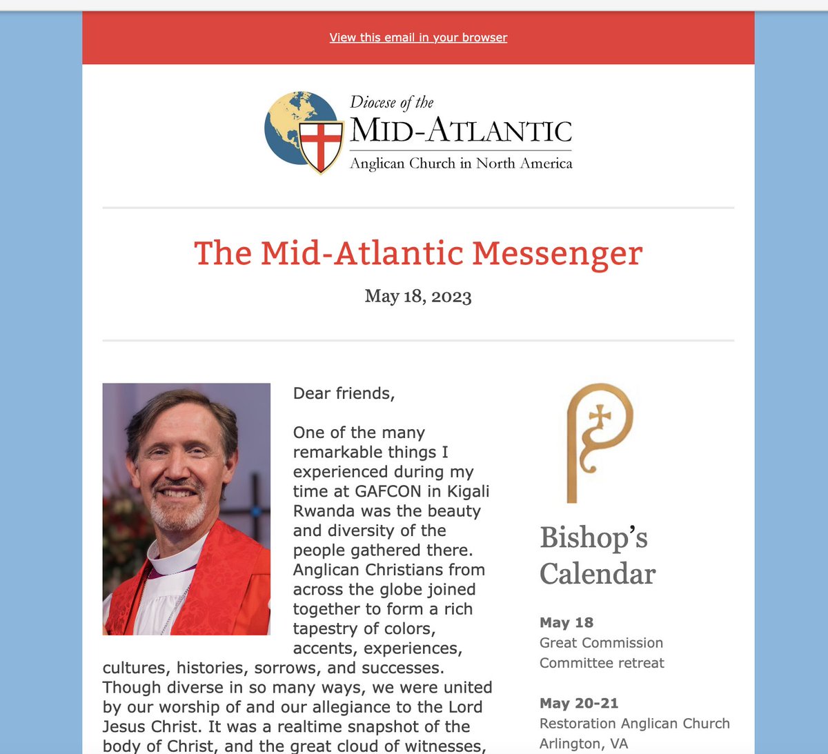 Mid-Atlantic Diocese tweet media