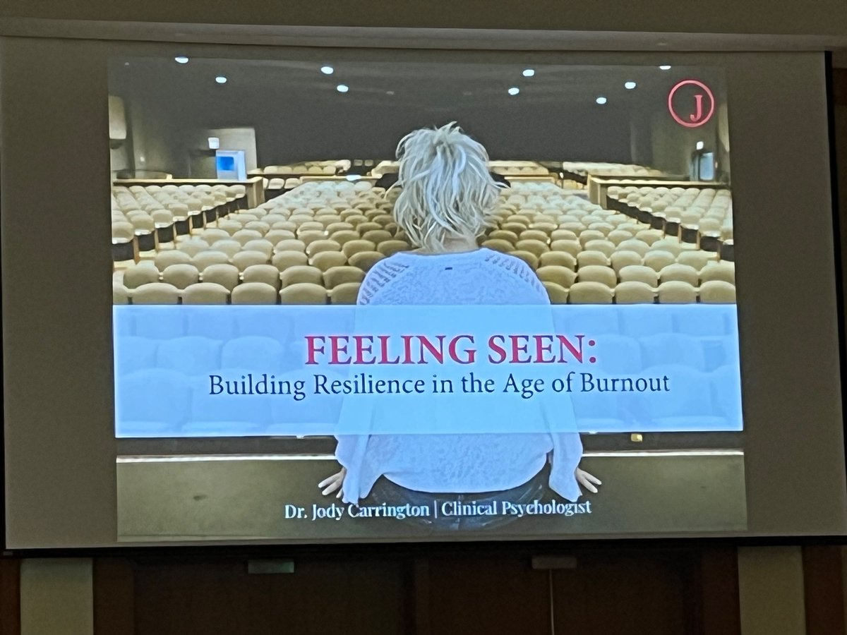 Such a delight and privilege to listen to <a href="/DrJCarrington/">Dr. Jody Carrington • Psychologist</a> and <a href="/richardgerver/">Richard Gerver</a> speak today.  I am inspired.