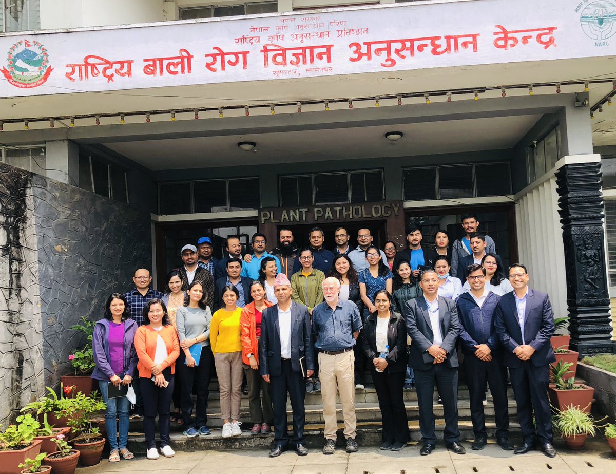 BarshaPoudel56's tweet photo. Thrilled to attend an enlightening Talk Program on Breeding aromatic rice varieties with Prof. John Witcombe at Bangor University, UK. Excited to implement the knowledge gained! #AromaticRice #MolecularMarkers #BreedingExcellence #RiceResearch https://t.co/nhYhC7FyY2