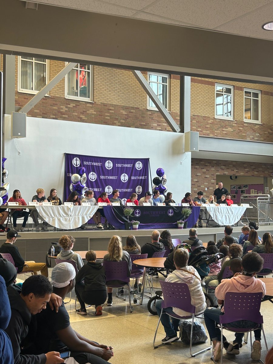 Congrats to <a href="/CadenSullivan19/">Caden Sullivan</a> on his signing day and all other Laker student-athletes on this accomplishment.