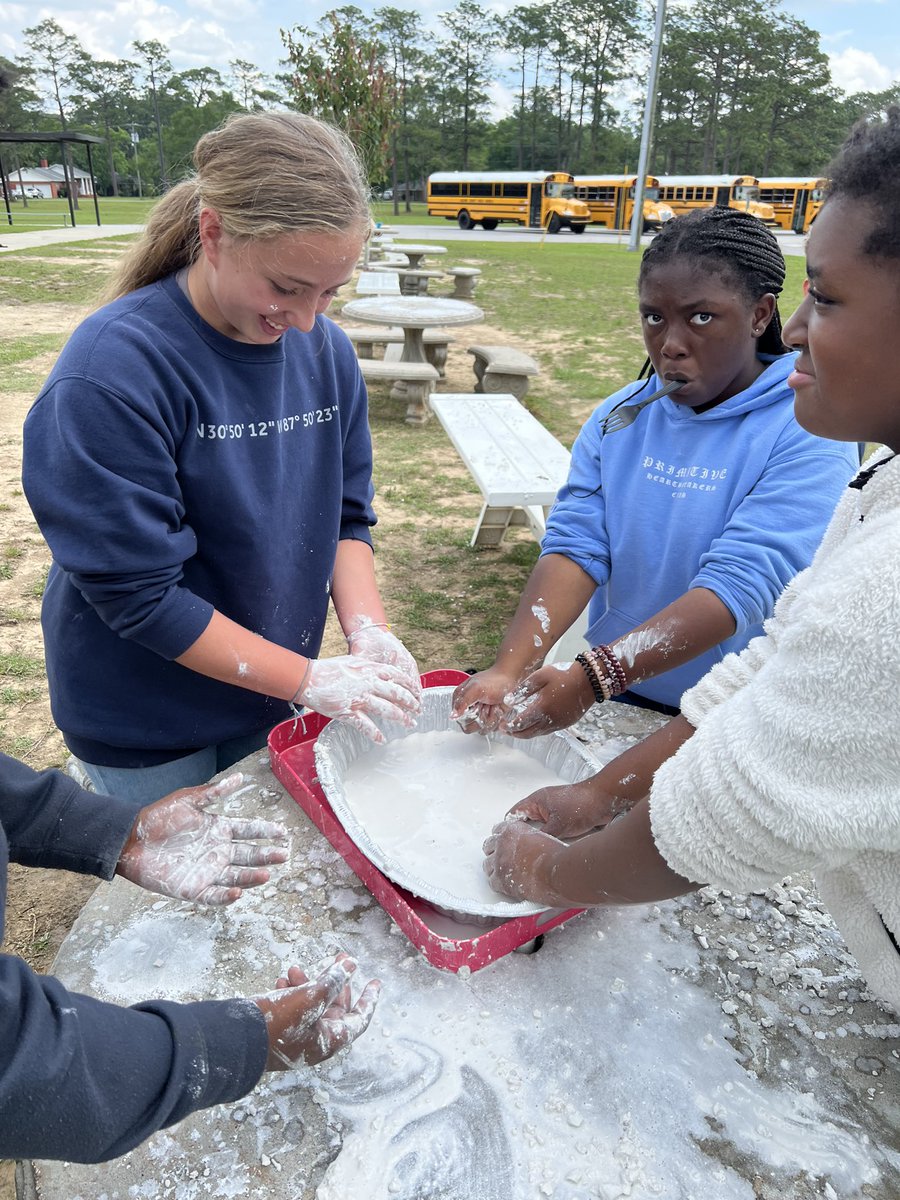 Mrs. kittrell’s class had a lesson on fossils.  They totally “dug” it!