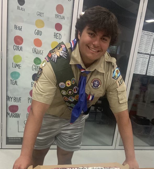 bigeagle2k's tweet photo. A very proud dad moment for me. 8 years in the making. My son achieved the rank of Eagle Scout. Less than 4% of all scouts actually achieve Eagle. It’s an honor, takes dedication hard work and persistence. I’m so proud of him and all he achieved and learned through scouting. #BSA https://t.co/NSenAUg8uU