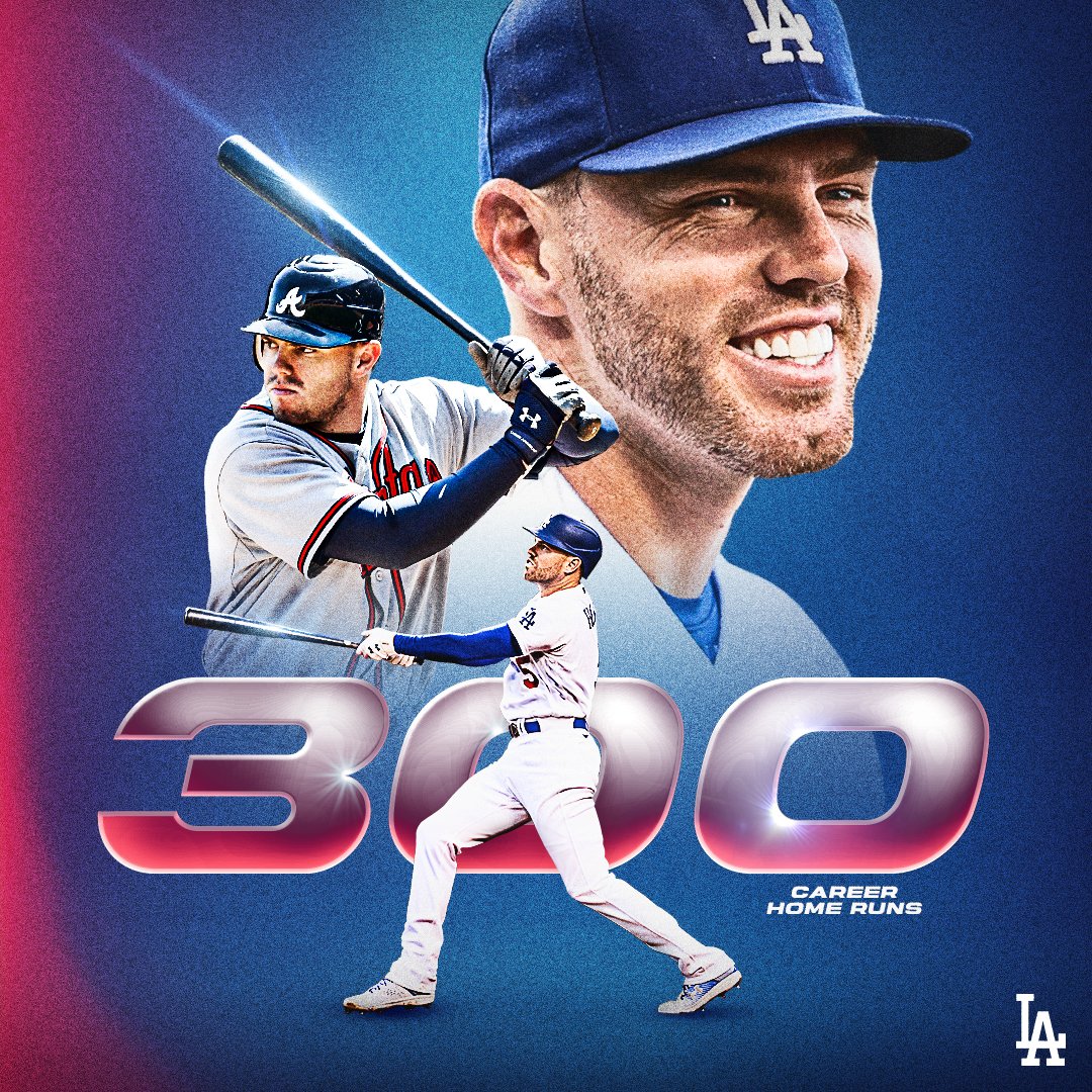 A grand slam for No. 300

Congratulations Freddie on 300 career homers!