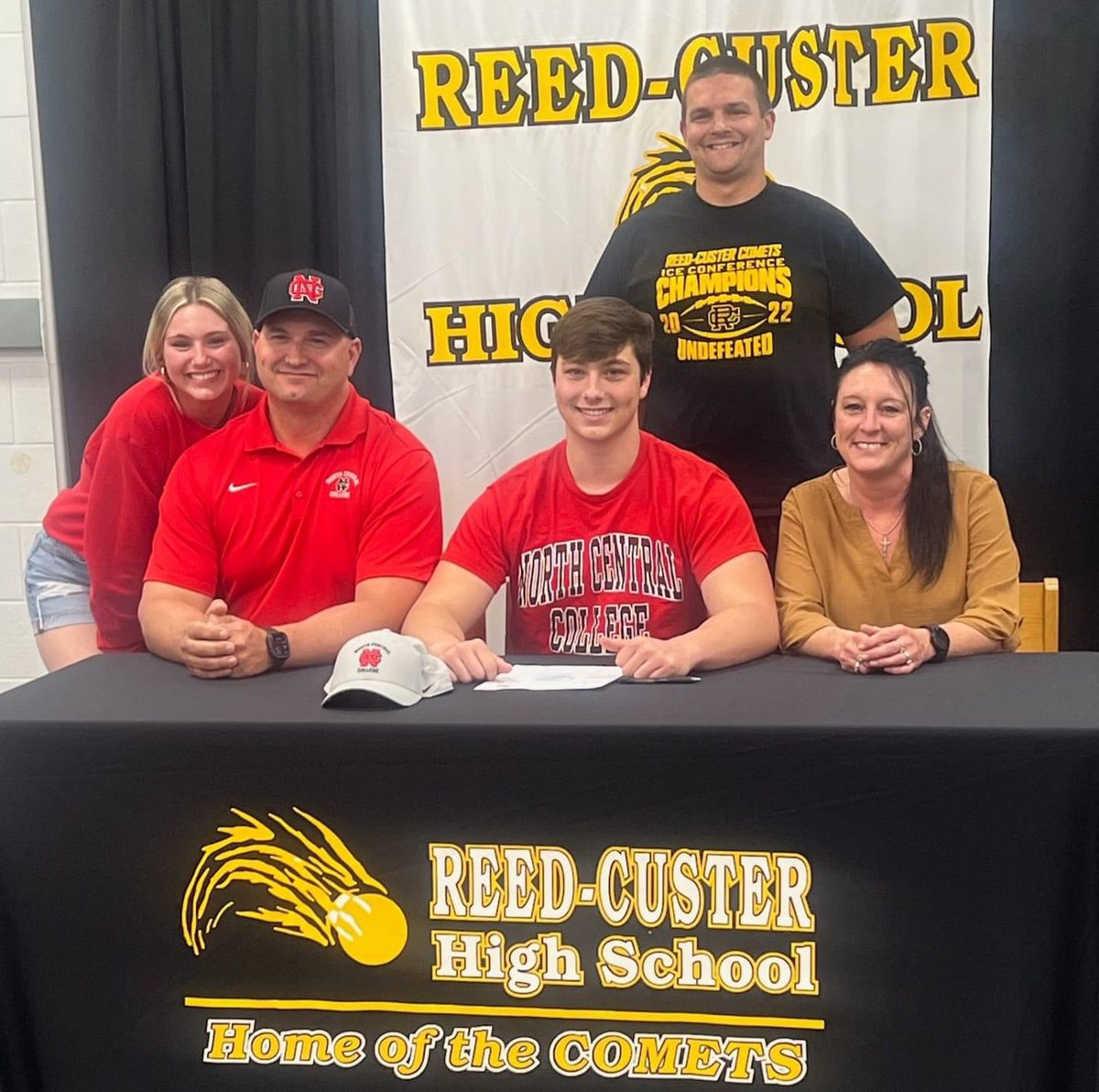 Congrats to <a href="/Josh29239789/">Josh Bohac</a> <a href="/LucasFoote1/">Lucas Foote</a> <a href="/jchristian2023/">Jace christian</a> <a href="/gbruciak48/">Gavin Bruciak</a>  Can’t wait to watch you guys at the next level!