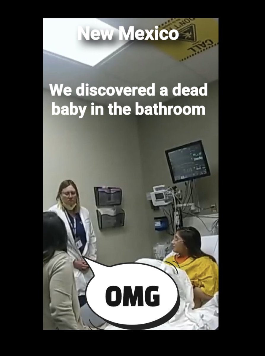 CrazyCrimeChic1's tweet photo. New Mexico 
A 19 year old had a baby in the hospital bathroom and put the baby boy  the trash horrific 🤬 
Body cam here 👇👇👇 
https://t.co/xgjh53Gn2x
#youtube #newmexico #baby #pregnancy
#truecrime #bodycam https://t.co/LZ70QUAXGH